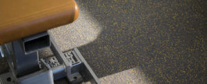 Pliteq TREAD products multipurpose flooring used for fitness areas